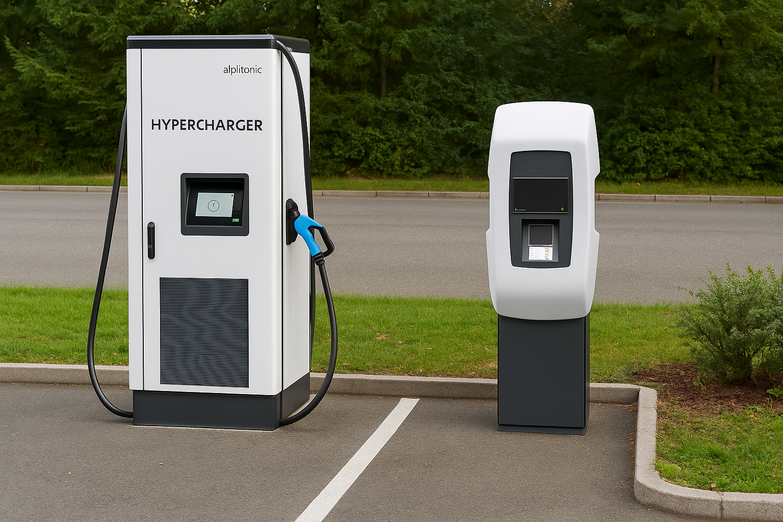 Payment Station neu am Parkplatz